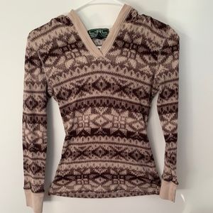 Brown Ralph Lauren Hoodie